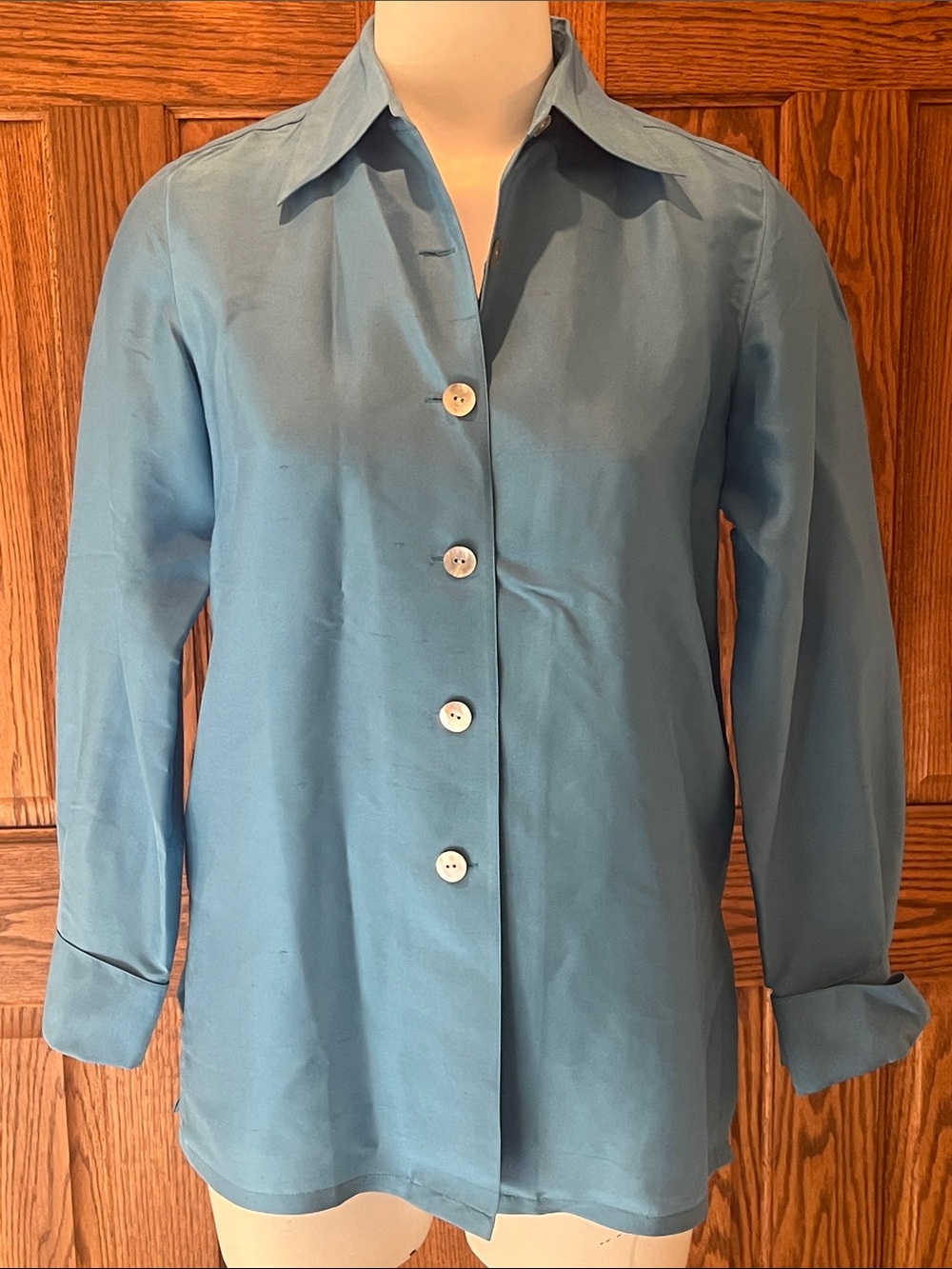 Bloomingdale’s vintage 80’s/90’s loose silk blouse S